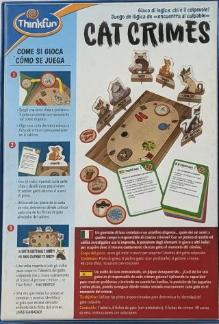 Juego de lógica "Cat Crimes" - ¡Desafía tu mente!