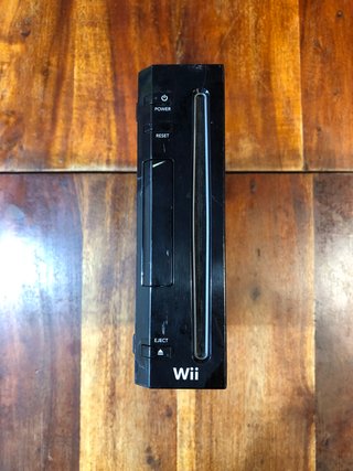Console Nintendo Wii nera completa di cavi