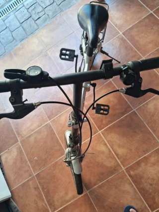 Bici pegable