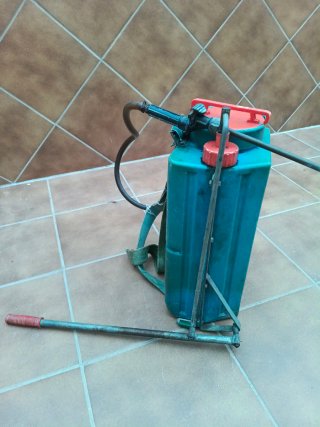 Máquina fumigadora mochila