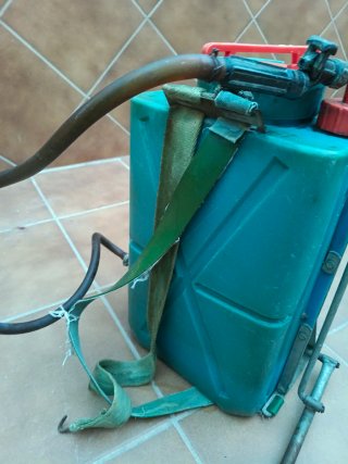 Máquina fumigadora mochila