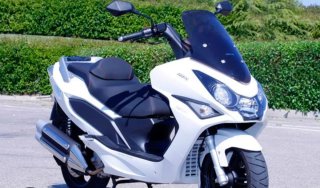 Daelim S3 125 Scooter Maxi Blanco
