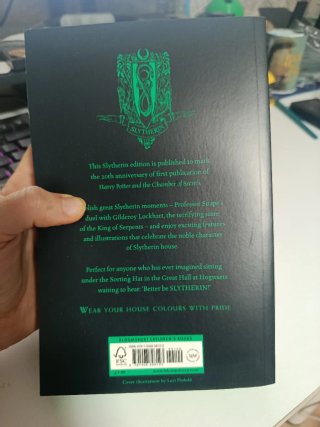 Libro Harry Potter y la cámara secreta