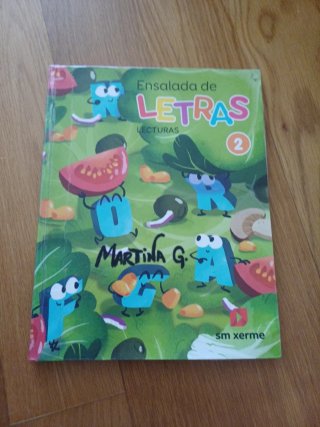 Ensalada de letras 2, Primaria lecturas