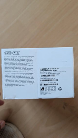 Apple TV 4K sin abrir