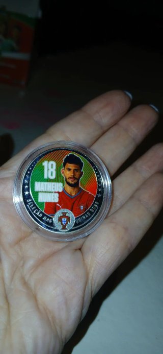 Moeda Prateada Matheus Nunes Seleção 2026