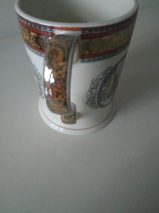 Jarra Wedgwood de porcelana con certificado
