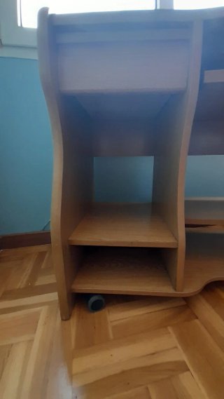Escritorio madera 133x49x78 cm