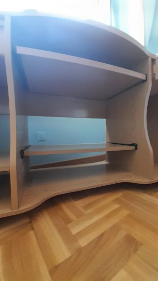 Escritorio madera 133x49x78 cm