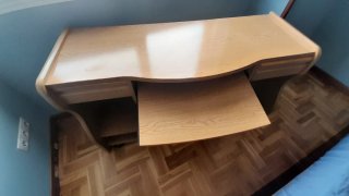 Escritorio madera 133x49x78 cm