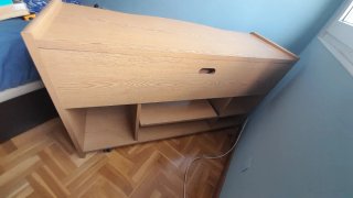Escritorio madera 133x49x78 cm