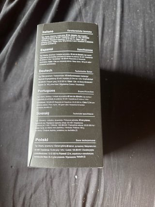 Auriculares EX HZ-688 Negro Nuevos