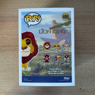 Funko Pop Mufasa Disney 495