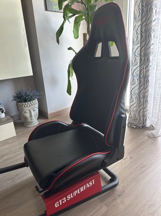 Volante Logitech + Pedales + Asiento GT3