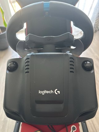 Volante Logitech + Pedales + Asiento GT3