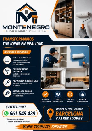 Muebles y pintura