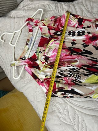 Vestido estampado floral mujer