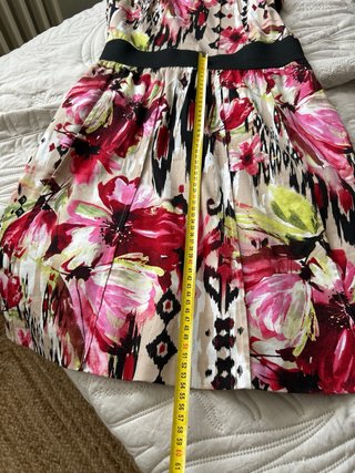 Vestido estampado floral mujer