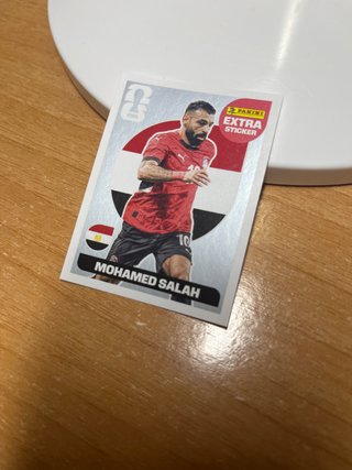 Cromo Panini Extra Sticker Mohamed Salah