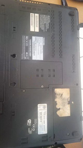Portátil Toshiba Rojo para piezas