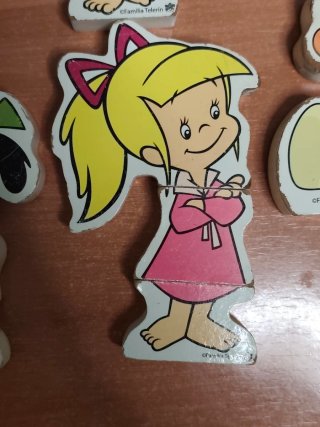 Familia Telerín Puzzle Magnético