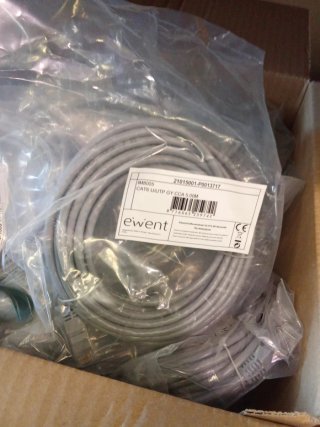 Cable Red Cat6 U/UTP GY CCA 5m Ewent