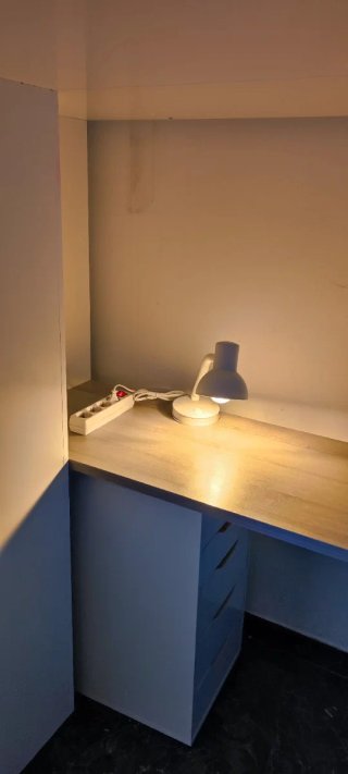 Mueble compacto litera escritorio y armario