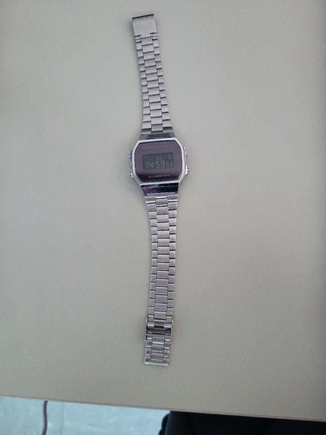 Reloj Casio A168WE Acero Inoxidable