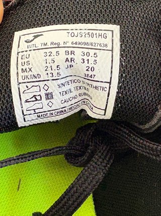 Botas Fútbol Joma Toledo Niño EU 32.5