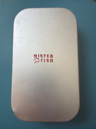 Caja para moscas de pesca