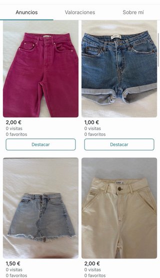 Pantalones vaqueros mujer