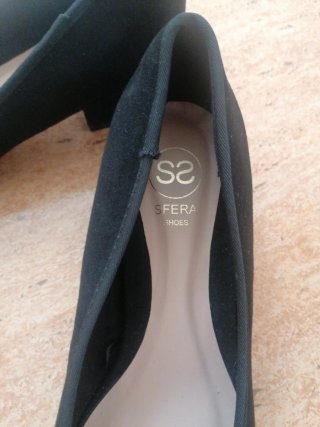 Zapatos Sfera Negros Mujer Talla 38
