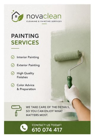 Servicios de pintura y limpieza Clean and pain