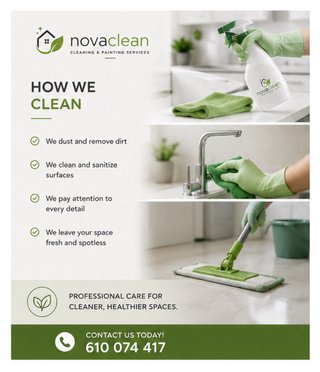 Servicios de pintura y limpieza Clean and pain