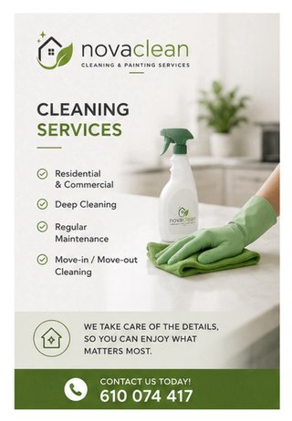 Servicios de pintura y limpieza Clean and pain