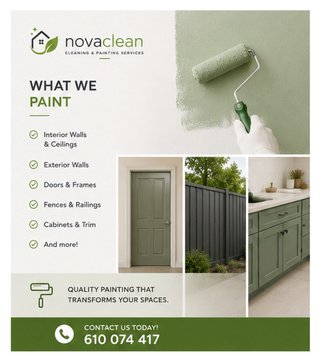 Servicios de pintura y limpieza Clean and pain