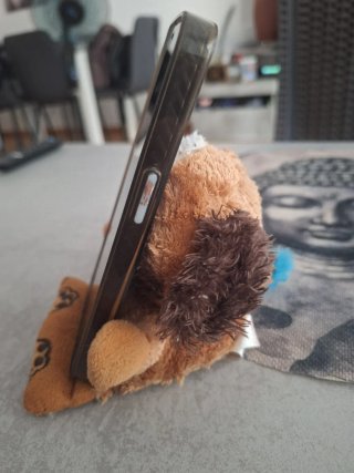Peluche sujetamóvil Peek-a-Boos Ty perro