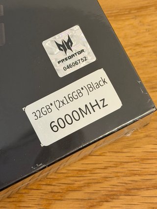 32GB DDR5 6000MT/s NUEVAS