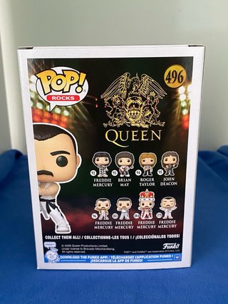 v43 Funko Pop! Queen Freddie Mercury 496