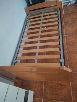 Somier 180x90 con cabezal