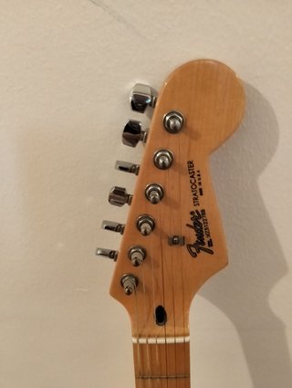 Guitarra Stratocaster Partscaster Roja