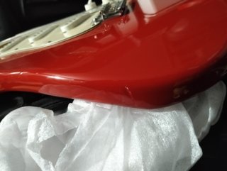 Guitarra Stratocaster Partscaster Roja