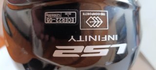Casco Ls2 Infinity Talla L con Bluetooth