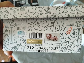 Sandalias Niña Kids Talla 37 Rosas