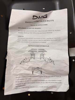 Barbacoa Metálica DHG BQ-570