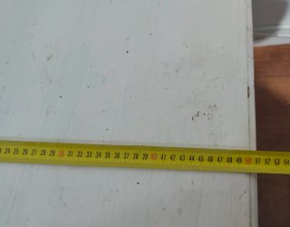 Mesa tocinera antigua de madera