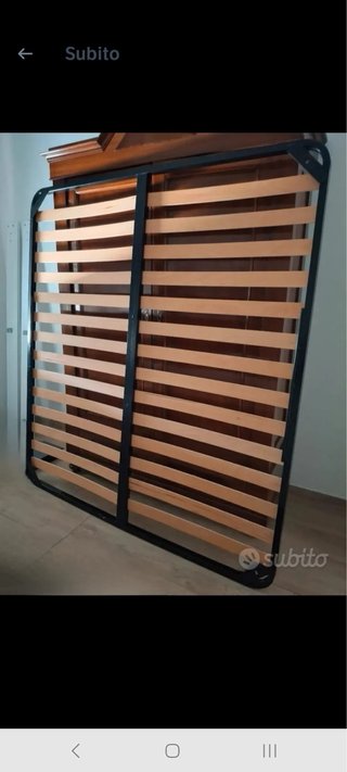 Letto giapponese matrimoniale Gervasoni OTTO