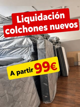 LIQUIDACIÓN COLCHONES NUEVOS | DESDE 99€