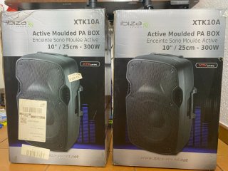 Ibiza Sound XTK10A Sistema de Altavoces Activos