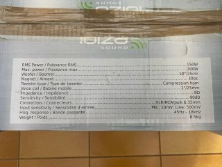 Ibiza Sound XTK10A Sistema de Altavoces Activos